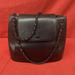Chanel Black Caviar Single Flap Turn-lock Chain Strap Bag - Medium