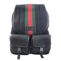 Gucci Unisex Web Techno 2-in-1 Fabric Backpack