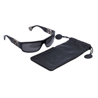 Chrome Hearts Rejected Black Diamond 0.64 CTW Sunglasses Heavily Worn 120/60/20