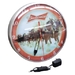 Budweiser Clydesdales Illuminated Limited Edition Clock 782 Out Of 10,000