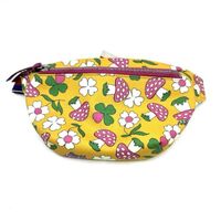 Gucci  Supreme Childrens Mushroom Print Belt Bag Yellow