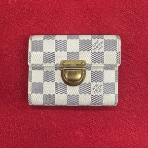 Louis Vuitton Damier Azur Portefeuille Koala Trifold Wallet