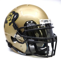 Colorado Buffaloes NCAA Schutt Authentic Gameday Football Helmet Size 7/8"