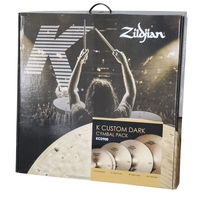Zildjian KCD900 K Custom Dark Box Set 14/16/18/20" Cymbal Pack