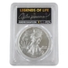 2021 PCGS MS70 Silver Eagle Dollar Type 1 Last Day of Produc Andre Dawson Signed