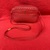 YSL Saint Laurent Victoire Camera Shoulder Bag Red Lambskin Leather 