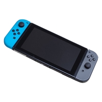 Nintendo Switch 32GB Console w/ 256GB Micro SD Card + Neon Blue & Gray Joy-Cons