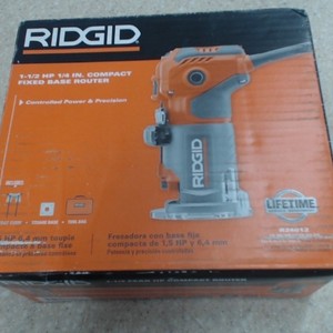 RIDGID  R24012 TRIM ROUTER NEW