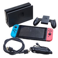 Nintendo Switch V2 HAC-001(-01)  32GB Console With Extras, No Charger * Read *