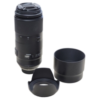 Tamron 100-400mm f/4.5-6.3 Di VC USD Telephoto Lens For Nikon F Mount w/ 2 Hoods