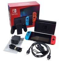 Nintendo Switch HAC-001(-01) 32GB Console Complete In Box Slightly Used * Read *