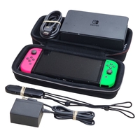 Nintendo Switch OLED With Case, Dock, Power Adapter, Wrist Straps & HDMI Cable
