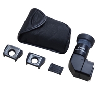 Canon Angle Finder C W/ Manuals, Case And Adapter Ec-C ? Ed-C 2.5x-1.25x *Read*