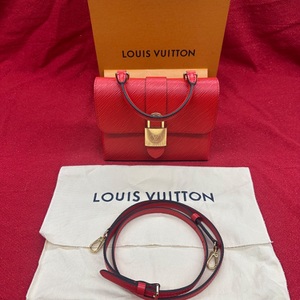 OPEN BOX - Louis Vuitton Epi Locky BB Shoulder Bag Red Leather - Box\Reciept
