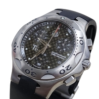 TAG Heuer Kirium CL1180 Titanium 39mm Carbon Fiber Dial Men's Chronograph Watch