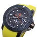 LIV Men’s GX Diver 44mm Automatic Yellow Band Watch Limited Edition 38 / 1000