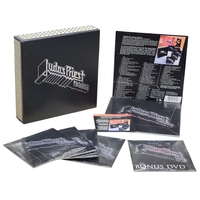 Judas Priest Metalogy Complete Box Set With Sealed Discs 4 CDs, DVD, And Booklet