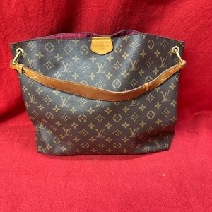 Louis Vuitton Graceful MM Monogram Dark Pink Interior - 2018 Model